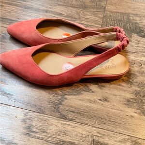 Naturalizer Coral Pointed-Toe Slingback Flats